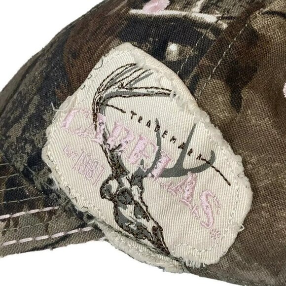Women’s Cabela RealTree Camouflage Hat Cap  Hook and Loop  Strap Adjustable - Picture 1 of 8